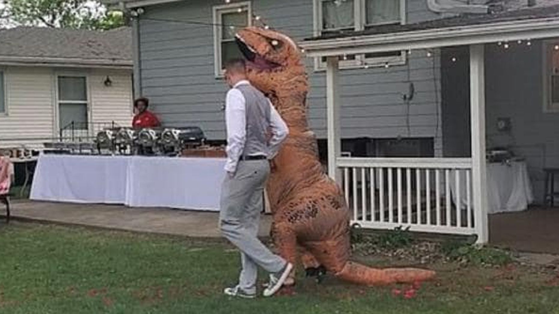 TRex Wedding